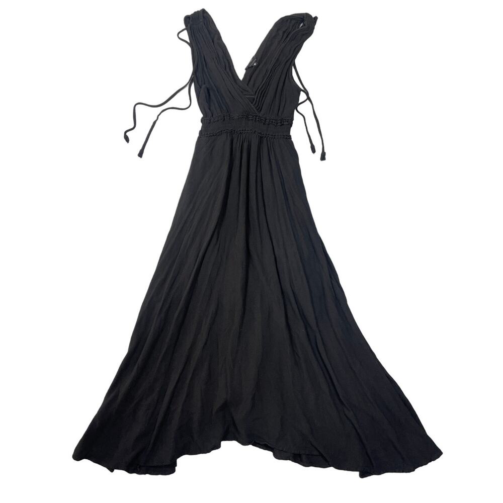 Reset By Jane Womens Size M Black Ami Midi Dress